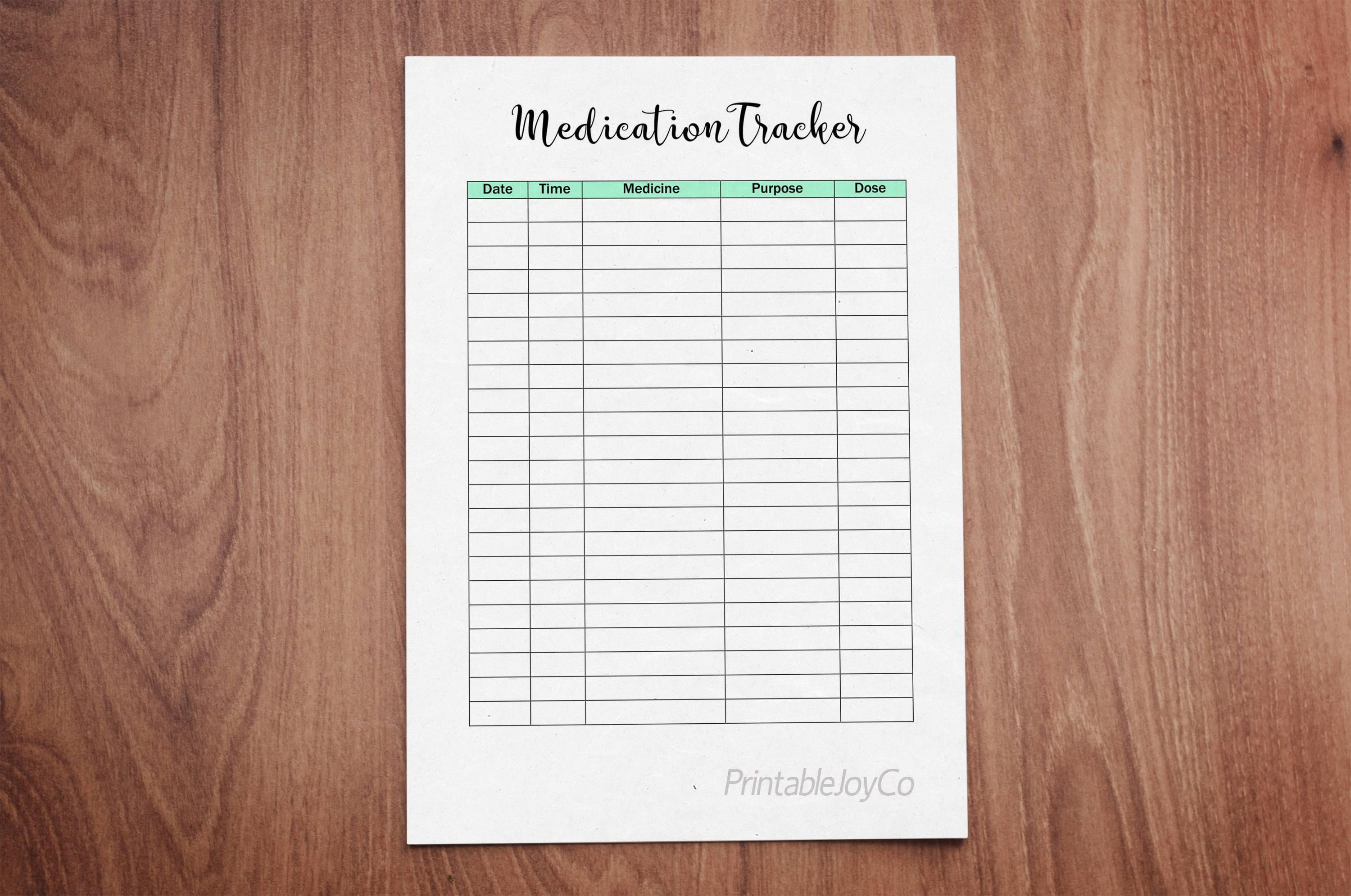daily medication log daily medication log