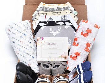 Send a baby gift without the labor pains. Use "Add Note" or "Gift Message" option to send your personal message when checking out.