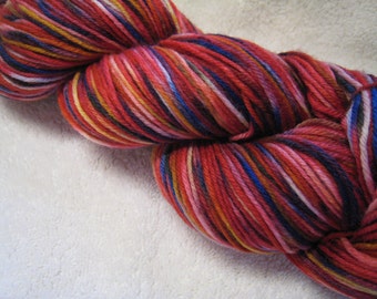 Fireworks - sock yarn - superwash merino and nylon