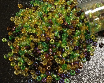 Earth Tone Mix Czech Seed Bead 11/o 11/O 11-mix07
