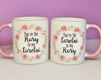 You're the Rory to my Lorelai, Gilmore Girls Mug Set | Mother and Daughter Mug Set | Gift for Gilmore Girls Fan | Lorelai and Rory Mug Set