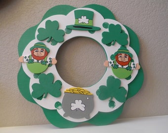 Shamrock wreath