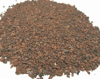 25 grams Red, Maroon, Black Basaltic Magmas Scoria Sand Mix
