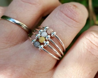 Fidget Ring Worry Ring Anxiety Ring Meditation Ring Spinner Ring Stress Ring Anxiety Jewelry Yoga Ring Worry Jewelry Fidget Jewelry Anxiety
