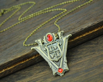 Volturi Badge necklace,Jane jewelry-Aro halloween gift C422N_B