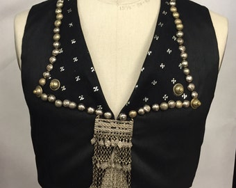 Mens Assuit Bellydance Bolero Vest