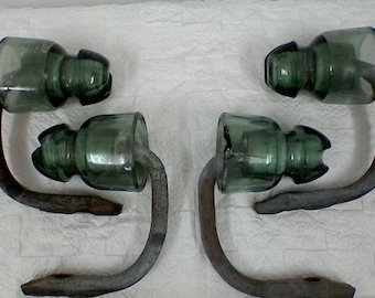 Studs EDF ELECTROVERRE glass insulators