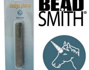 Unicorn Design Stamp 6mm Design - Beadsmith Metal Stamp Punch