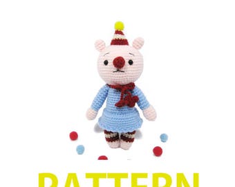 Amigurumi Crochet Pattern-Bear