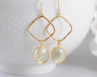 The Ainsley Earrings - Lemon