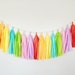 Rainbow Tassel Garland - Rainbow Party Decoration, Rainbow Wedding Decor, Rainbow Birthday Party, Bright Rainbow Decor