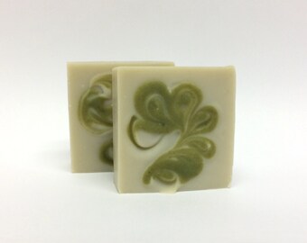 Shaving Soap - Organic Shaving Soap - Lanolin Soap - Bentonite Clay Soap - Pine and Cedar Soap - Men's Shaving Soap - Women's Shaving Soap