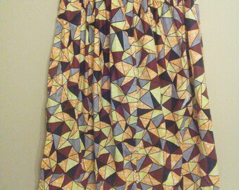 African print maxi skirts