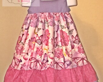 Butterfly Tawny Twirl dress