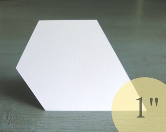 Hive Paper Pieces - 1" JEWELS - English Paper Piecing Quilt Hexies - Choose Package Size