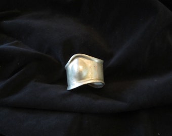Vintage wide cuff bracelet