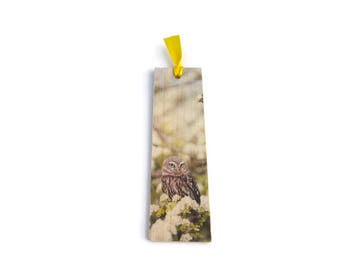 Wooden bookmark - Wood bookmark - Owl bookmark - Bird bookmark - Owl - Bird - Book lover gift - Handmade bookmark - Unique bookmark
