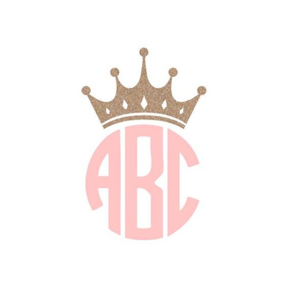 Free Free 73 Princess Crown Monogram Svg SVG PNG EPS DXF File