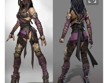 Mileena alternate cosplay costume