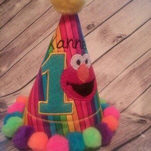 Personalized Elmo Party Hat