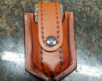 Gerber SUSPENSION Multitool case sheath custom LEATHER