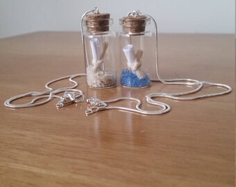 Message in a Bottle Necklace