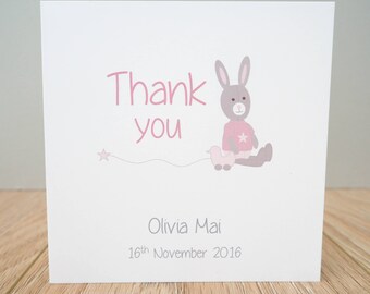 Baby thank you cards | Etsy
