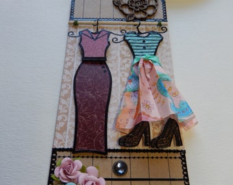 High Fashion Mixed Media Tag