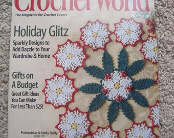 Crochet World Magazine - December 2015 - New and Unused