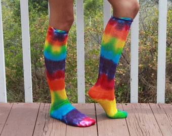 Tie dye Knee High Socks