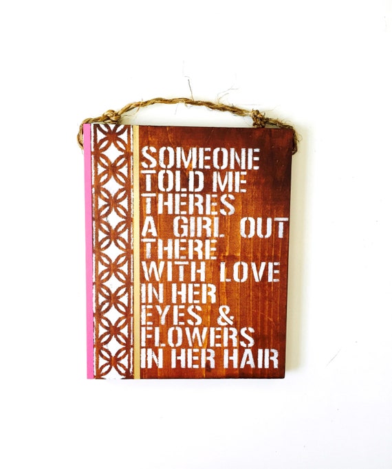 Led Zepplin / Lyrics / flower child / going to california