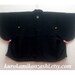 Midnight Black - Vintage Japanese Women's Silk Kimono Haori Jacket