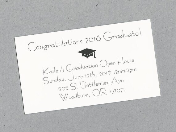 graduation announcements with photo insert