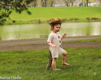 Where the Wild Things Are Costume || Wild One Birthday Boy || Where the Wild Things Are Outfit || Wild One || Short Sleeve Romper || Party