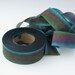 A Hanah Hand Dyed Silk Ribbon ,Hand Dyed Silk Ribbon, bias-cut 1 inch wide