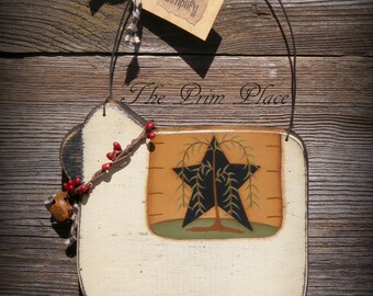 Primitive Sheep Wall Hanging ~ Wooden Sheep ~ Primitive Home Decor ~ Primitive Wall Decor ~ Primitive Wall Hanging ~ Farmhouse Decor