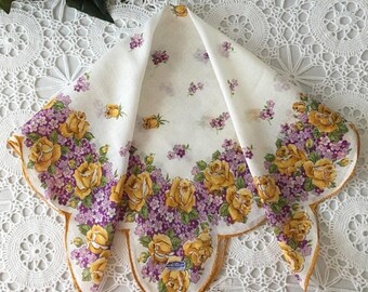Dainty 1950's Vintage Hankie