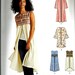 Simplicity New Look 6514 new uncut size X small -X large womans duster/robe