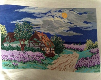 Gobelin of Irises, Unframed, Wall decor