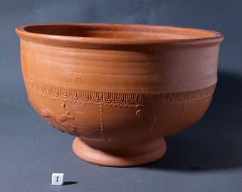 Replica Roman Samian Ware Terra Sigillata Bowl - Slight Second