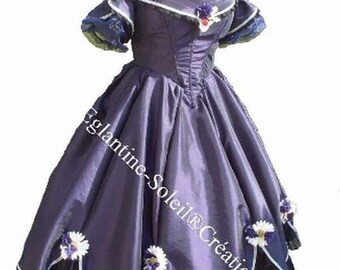 Victorian bride "CZARINA" atypical custom dress