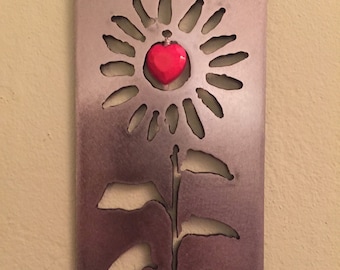 Sunflower Wall Hanging Metal