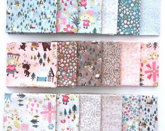 Goldilocks by Jill Howarth by Riley Blake Designs - Fat Quarter Bundle - 18 fabrics