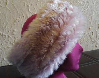 Faux fur Fingerless Hot Paws with Matching Neck Warmer