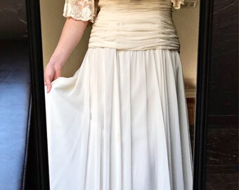 Gorgeous VINTAGE WEDDING DRESS by Jack Bryan 1960s