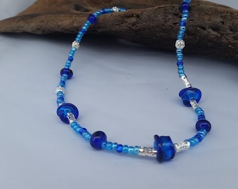 Blue and Turquoise Necklace