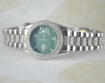 STARBUCKS Upcycled Watch Band Timeless - Starbucks Blingy Band Bracelet