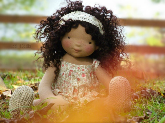 Wild Flower Doll Kit and PDF Pattern Wild Flower Doll Kit and PDF Pattern