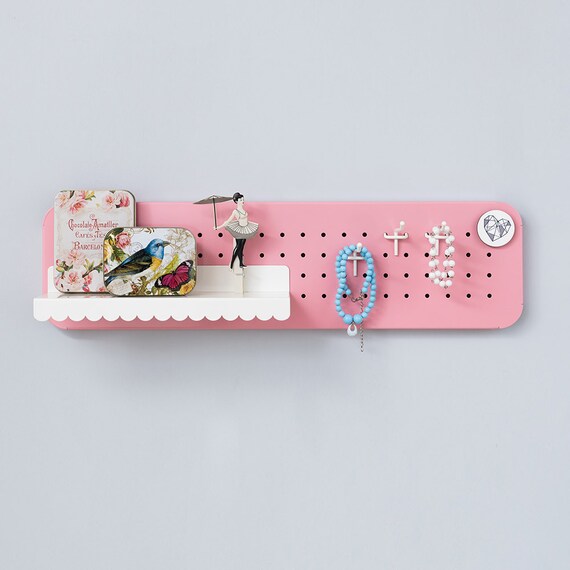 Key holder Pegboard Key hooks Entryway organizer
