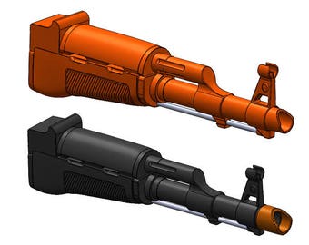 AK-47 Front End for Nerf Gun